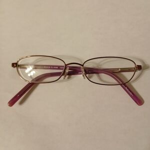 Elle EL18589 Pink Women's Full Rim Eyeglasses Frames 49-17-135 mm